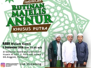 Rutinan Majelis An-Nur Khusus Putra