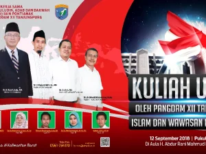 MAhasiswa Baru FUAD IAIN Pontianak Digembleng SOal Islam dan Kebangsaan Melalui Kuliah Umum