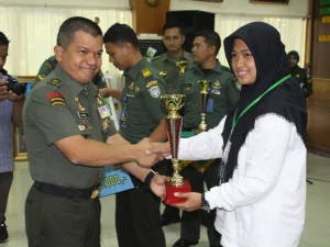 Kasdam Iskandar Muda Tutup Lomba Kreativitas Video dan Lukis