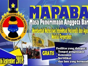 Masa Penerimaan Anggota Baru (MAPABA) PMII FISIP UNTAN