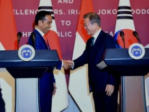 Presiden Moon Apresiasi Kiprah Indonesia Soal Semenanjung Korea