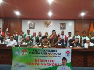 Wabup Aceh Jaya Membuka Acara Pelatihan Pemuda Anti Narkoba 