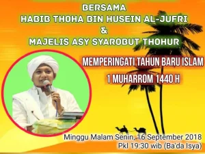 Sungai Iruk Bersholawat Bersama Habib Thoha Bin Husain al Jufri