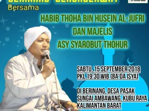 Berinang Bersholawat Bersama Habib Thoha Bin Husain al Jufri