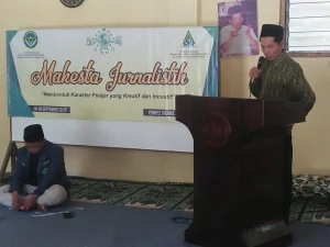 IPNU-IPPNU Jaktim Gelar Makesta Jurnalistik, ini Pesan Wakil Katib Syuriah PCNU Jaktim