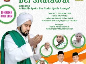 Kayong Utara Bersholawat Bersama Habib Syech Bin Abdul Qodir Assegaf Oktober 2018