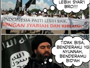Penjelasan tentang Hadis Nabi dan Bendera Khilafah HTI - ISIS 