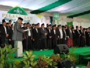 125 Orang  Dilantik Menjadi Pengurus PWNU Jatim Periode 2018-2023