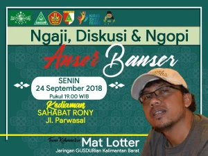 Ngaji dan Diskusi Bersama GP Ansor Kota Pontianak