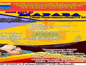 Masa Penerimaan Anggota Baru (MAPABA) Hukum UNTAN