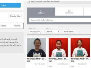Diprotes Indonesia, Singapura Tangguhkan Ijin Agen Penjualan PRT Online
