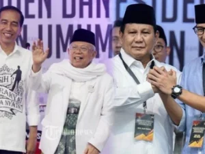 Joko Widodo-Ma’ruf Amin dan Prabowo-Sandiaga Uno Resmi Jadi Capres-Cawapres 2019