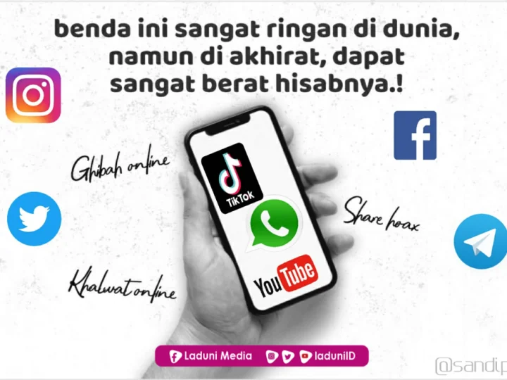 Adab Bermedia Sosial Agar Tidak Tersungkur ke Neraka