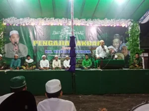 Ranting NU Madu Sari Gelar Pengajian Akbar Bersama KH Yazid Bustomi