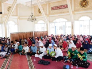Begini Perayaan Muharram ala Mahasiswa Pecinta Shalawat di Lampung