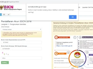 Pendaftaran CPNS 2018 Sudah Dibuka, Diimbau Buat Akun di SSCN