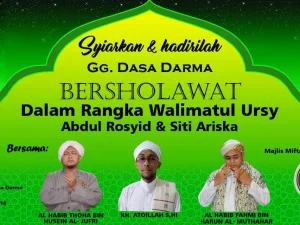 Dasa Dharma Bersholawat Bersama Ulama dan Habaib