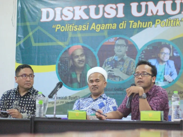 KMS Yogyakarta Kerjasama dengan LSPI Gelar Diskusi Politisasi Agama