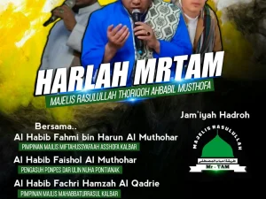 Peringatan Harlah Majelis Rasulullah Thoriqoh Ahbabul Mustofa
