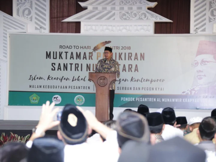 Menag: Muktamar Nusantara Bagus untuk Para Santri Tukar Pikiran