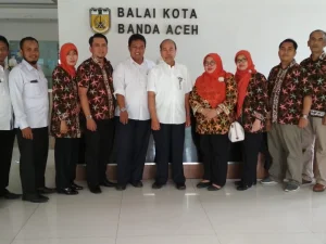 Pelajari Pengelolaan Jaringan Telekomunikasi, Pemko Cimahi Kunjungi Banda Aceh