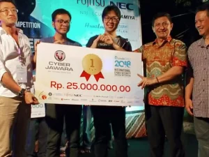ITB Berhasil Jadi Juara Satu dan Tiga di Ajang Cyber Jawara 2018 di Bali