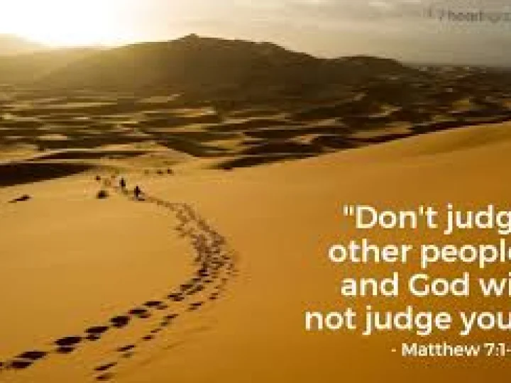 Do Not Judge A Person From His Appearance