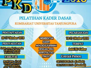 PKD PMII Universitas Tanjung Pura Pontianak 2018