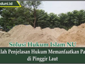 Inilah Penjelasan Hukum Memanfaatkan Pasir di Pinggir Laut
