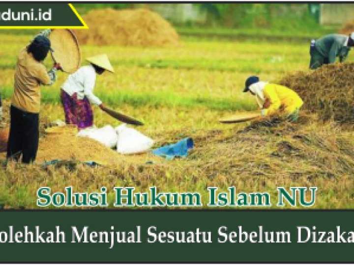 Bolehkah Menjual Sesuatu Sebelum Dizakati