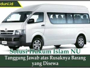Tanggung Jawab atas Rusaknya Barang yang Disewa