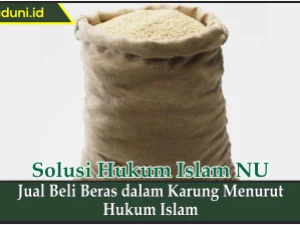 Jual Beli Beras dalam Karung Menurut Hukum Islam