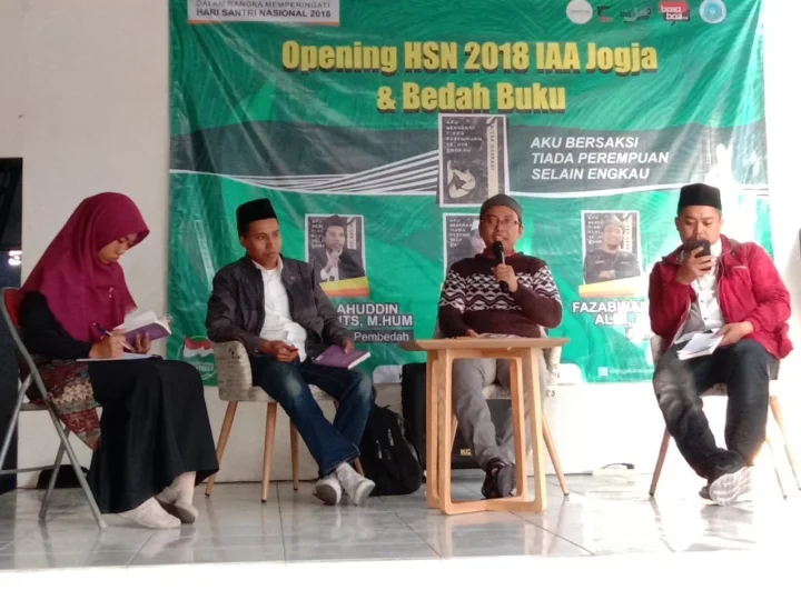 Sambut Hari Santri Nasional 2018, IAA Yogyakarta Gelar Bedah Buku