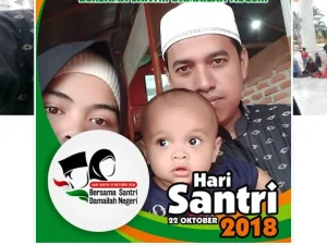 Damailah Negeri Ini Bersama Santri
