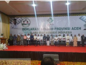 Ulama Muda Aceh Deklarasi Dukung Jokowi Dua Periode