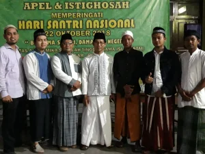 Rangkaian Apel dan Istighotsah Hari Santri Nasional 2018 STAI Denpasar-Bali Dilangsungkan Malam Hari