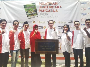 KBI NTB Cetak 40 Orang Juru Bicara Pancasila