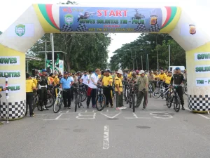 Gowes Soliditas TNI - Polri di Banda Aceh