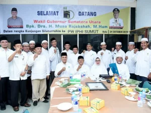 Wagub Kunjungi Sekretariat DPW IPHI Sumut