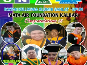 Alumni Sanlat BPUN Berhasil Selesaikan Studinya di UNtAN