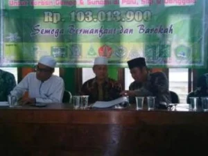 Bantu Korban Gempa Sulawesi, MWC NU Kirim Ratusan Juta Rupiah