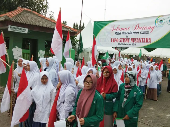 STISNU Gelar Kirab Bendera NU dan Merah Putih untuk Memperingati HSN - Sumpah Pemuda 2018