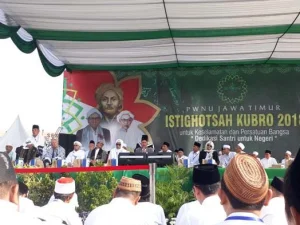 Hanya Ada 2 Bendera dalam Istighosah Kubro 2018 di Sidoarjo