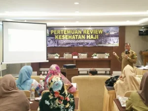 Di Dinkes, Kakanwil Paparkan Kesehatan Jemaah Penentu Layak Keberangkatan