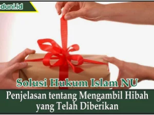 Penjelasan tentang Mengambil Hibah yang Telah Diberikan