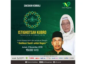 Siaran Ulang Istighosah Kubro Peringatan Hari Santri Nasional PWnU Jawa Timur