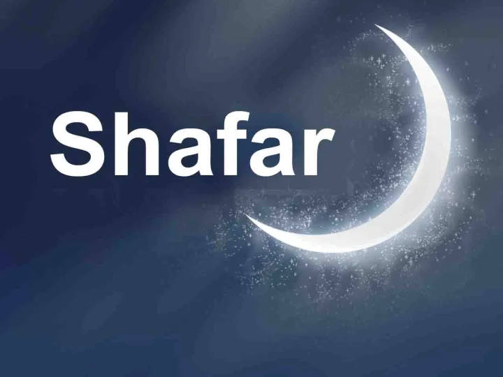 Bulan Safar #4: Bulan Sial kah?
