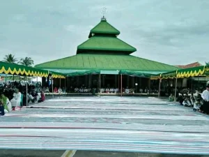 Tabligh Akbar PCNU SIntang Dirangkai dengan Spsialisasi Pembangunan Masjid al-Amin