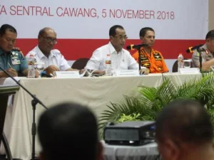 Pemerintah Sampaikan Upaya Pencarian Korban Lion Air JT610 Kepada Keluarga
