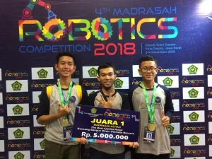 MAN IC SAmbas Raih Juara di Ajang Robotics Competition 2018 Tingkat Nasional